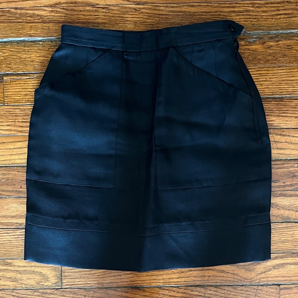 Saint Laurent Black Women's Skirt